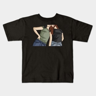 Friendship of two girls Kids T-Shirt